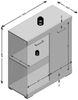 FMD Kommode mit 2 Türen 80 × 34,9 × 89,9 cm Eiche Bild 4