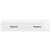 vidaXL Wandmontierter Beistelltisch Hochglanz Weiß 87,5 x 34,5 x 17 cm 899349 Bild 4