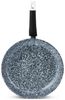 Edenberg Bratpfanne Keramikpfannen Pfanne Bratpfanne mit Keramik-Granit-Beschichtung, Aluminiumguss (16 cm, 18 cm, 20 cm, 22 cm, 26 cm, 28 cm und 30 cm, 2-tlg, Die beste Geschenkidee für jeden Anlass. Hochwertig) Bild 4