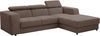 WERK2 Ecksofa Cherry, modernes Sofa mit Komfortfunktionen, Breite 270cm, L-Form, bequem, mit verstellbaren Kopfteilen, Schlaffunktion und Bettkasten Bild 3