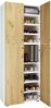 VCM Schuhschrank Lona 919596 Weiß / Honig-Eiche B. 70 x H. 184 x T. 40 cm Bild 5