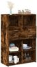 vidaXL Highboard Räuchereiche 80x42,5x124 cm Holzwerkstoff 3281389 Bild 3