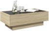 vidaXL LED-Couchtisch Sonoma Eiche 90x50x30 cm Holzwerkstoff 847520 Bild 5