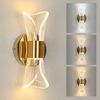 Riserva LED Wandstrahler Wandleuchte Innenwandleuchte, Acryl Dekoleuchte, 12W für Büro, Flur, Kein Flimmern, Augenschutz-Design, schützen Sie Ihre Augen Bild 3