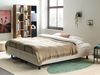 Verstellbares Bett ohne Kopfteil DUKE II 180 x 200 cm Stoff Helles Beige Bild 3