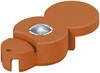 HTI-Living inkl. Solar-Lichterkette Beeteinfassung Länge 380 cm Terracotta Bild 4