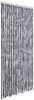 vidaXL Insektenschutz-Vorhang Silbern 56x185 cm Chenille Bild 2