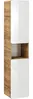 Vente-unique - ARUBA Bathroom furniture set Holz, Platte BeigeWeiß - B 46 cm x H 59 cm x L 60 cm Bild 4