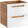 Vente-unique - ARUBA Bathroom furniture set Holz, Platte BeigeWeiß - B 46 cm x H 59 cm x L 60 cm Bild 5