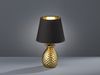 Tischleuchte, 1 x E14/40W, PINEAPPLE gold Bild 4