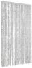 vidaXL Fliegenvorhang Grau 100x200 cm Chenille 377350 Bild 2