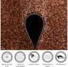 Andiamo Fußmatte Samson, Made in Netherlands, rechteckig, Höhe: 6 mm, Schmutzfangmatte, waschbar, rutschhemmend, auch als 2er Set erhältlich Bild 3