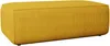 Vente-unique - AMELIA Pouf SamtStoff Gelb - B 69 cm x H 42 cm x L 102 cm Bild 2