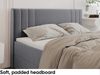 MEBLINI Boxspringbett ALBA 140x200 cm mit Bettkasten - H3B/Grau Samt Polsterbett - Doppelbett mit Topper & Bonellfederkern-Matratze Bild 5