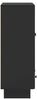 vidaXL Sideboard Schwarz 66 x 34,5 x 95 cm Holzwerkstoff 893976 Bild 5