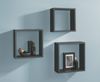 Dolle Würfelregal Frame 30 x 30 cm schwarz 3er-Set Bild 2