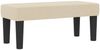 vidaXL Boxspringbett mit Kopfteil Creme 90 x 190 cm Stoff 3344035 Bild 5