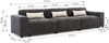 Bigsofa Designersofa Sofa ROMY 4-Sitzer in Stoff Enjoy Me Grafit Bild 2