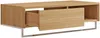 Vente-unique - KUPANG Waschbeckenmöbel Holz, Platte Beige - B 50 cm x H 32 cm x L 105 cm Bild 4