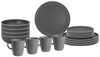 BRUNNER Geschirr-Set Melamin Geschirr Set Lunch Box Dolomit, Melamin, Resylin, Stone Touch Camping Teller 16tlg Bild 5