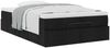 vidaXL Ottoman-Bett mit Matratze Schwarz 120x200 cm Stoff 3311101 Bild 5