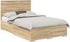 vidaXL Bettrahmen mit Kopfteil Sonoma-Eiche 120 x 200 cm Holzwerkstoff 3409678 Bild 2