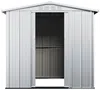 Vente-unique - LINUS Gartenhaus Metall Grau - B 169 cm x H 163 cm x L 191 cm Bild 4
