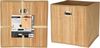 Koopman Aufbewahrungsbox Braun (2 St), 2er Set, Schrankbox, 31x31x31cm, Organizer, Aufbewahrungsbox Bild 2