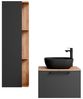Planetmöbel Badmöbel-Set Astra, (Badezimmer Möbel im modernen Design, 3-St), Badezimmer Möbel im modernen Design Bild 4