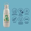 SodaStream Thermoflasche Metallflasche Fizz&go COOL DWS, 0,9 l, Trinkflasche, kompatibel mit SodaStream DUO, E-DUO, TERRA, ART & ENSO Wassersprudler Bild 4