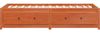 vidaXL Tagesbett ohne Matratze Wachsbraun 90x200 cm Massivholz Kiefer 844478 Bild 5