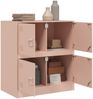 vidaXL Sideboard Rosa 67x39x73 cm Stahl 841650 Bild 4