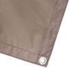 vidaXL Balkon Sichtschutz 200 x 800 cm Stoff mit PU-Beschichtung Taupe 42036540 Bild 2