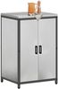 vidaXL Küchenaufbewahrung mit Regal Silber 60 x 50 x 92 cm Stahl 874993 Bild 3