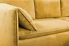 Ecksofa mit Schlaffunktion TEODORA von PASCAL MORABITO - Kord - Senfgelb - Ecke rechts Bild 5