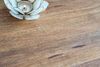 Eleganter Mangoholz Beistelltisch GRACE 45x60 cm natural Aluminium Metallbeine Bild 4