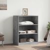 vidaXL Kleiderschrank Betongrau 77x48x102 cm Holzwerkstoff 840824 Bild 3