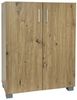HTI-Living Sideboard Sideboard 2 Fächer Thekla Artisaneiche (Stück, 1 St, 1 Sideboard), Kommode Midischrank Bild 2