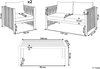 Lounge Set ANTRIA Akazienholz Beige Bild 2