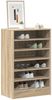 Schuhschrank, Schuhkipper für Flur, modern Sonoma-Eiche 60x35x92 cm Holzwerkstoff Bild 3