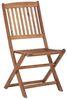 vidaXL Klappbare Gartenstühle 6 Stk. mit Kissen Massivholz Akazie 3075017 Bild 4