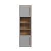FORTE Surfinio Regal, Holzwerkstoff, Grau/Braun, 58,6 x 194,3 x 41,3 cm Bild 3