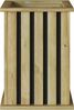 vidaXL Pflanzkästen Braun 33 x 33 x 45 cm Imprägniertes Kiefernholz 42013044 Bild 5