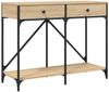 vidaXL Konsolentisch Sonoma-Eiche 100x39x78,5 cm Holzwerkstoff 835485 Bild 2