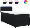 vidaXL Boxspringbett mit Matratze Schwarz 80x200 cm Samt 3289898 Bild 2