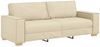 vidaXL 2-tlg. Sofagarnitur mit Kissen Creme Stoff 3324698 Bild 5