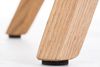 CLP 4er Set Stühle Pegleg Stoff Square gepolstert mit eckigen Holzbeinen,blau natura Bild 5