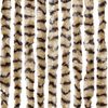 vidaXL Fliegenvorhang Beige und Braun 118x220 cm Chenille 4004888 Bild 5