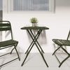 vidaXL Bistrotisch Dunkelgrün 55 x 55 x 72,5 cm 42002943 Bild 3