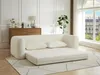 Vente-unique - CATONO Sofa Stoff Beige - B 111 cm x H 87 cm x L 240 cm Bild 1